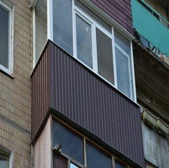 Для обшивки балконов